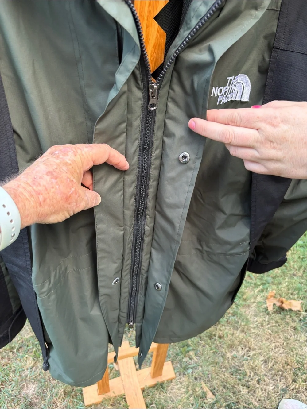 The North Face durable rain